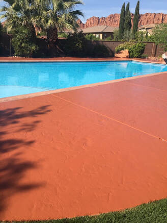 side concrete pool deck coating